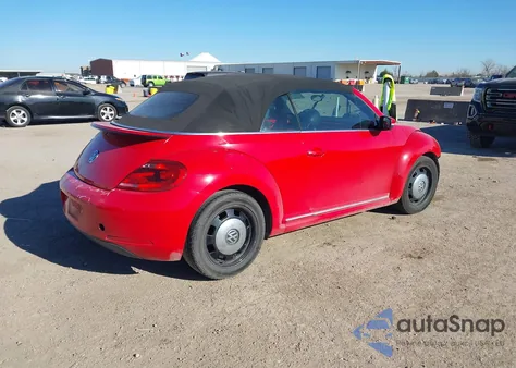 2013 Volkswagen Beetle 2.5L из США, поврежденный, VIN 3VW5P7AT6DM815418